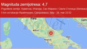 Zemljotres na jugu Italije